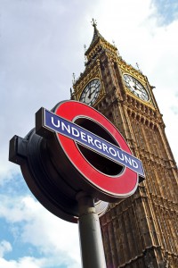 London underground sign